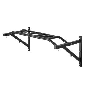 VEVOR Pull Up Bar, Multi-Grip Wall Mounted Pull Ups, 50 in Width Multifunctional Chin Up Training Station