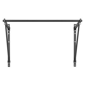VEVOR Pull Up Bar, 50 in Width Wall Mounted Pull Ups, Adjustable Depth 22" or 30" from Wall, Heavy Duty Steel Upper Body Workout Bars