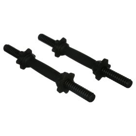 14" Threaded Dumbbell Handle Set, Black
