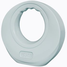 13lbs Kettlebell, Soft Kettle Bell with Wide Handle for Home Gym Weight Lifting and Strength Training, Light Grey