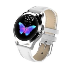 Heart Rate Monitoring Sports Step Smart Bracelet (Option: White-Belt)