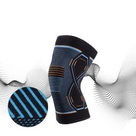 Four-sided Elastic Knitted Compression Knee Pad Wholesale Protection Knee (Option: S Code One Pack)